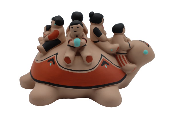 Contemporary Cochiti Pueblo Mother Turtle