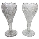 (2) Cut Glass Chalices