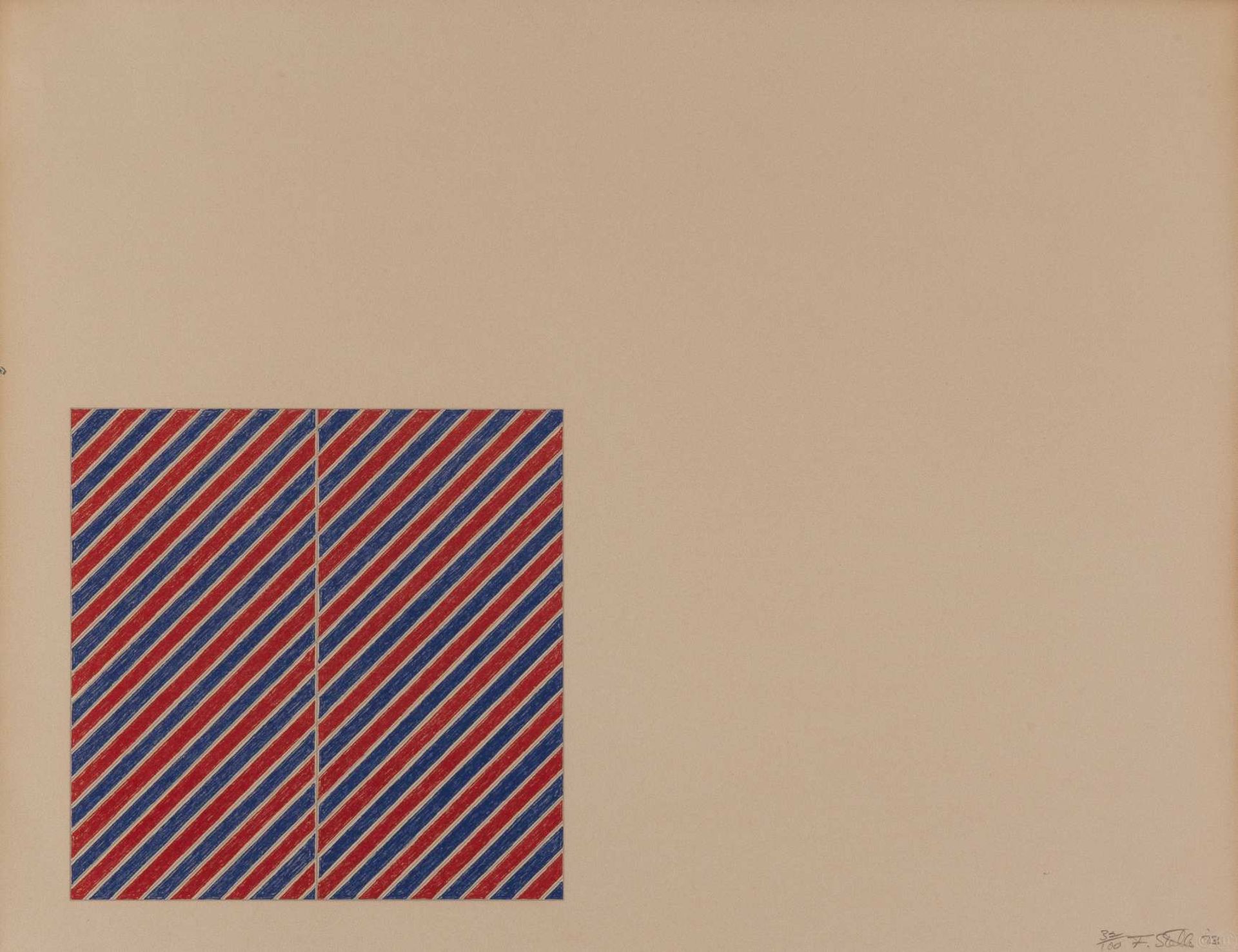 FRANK STELLA (né en 1936) <