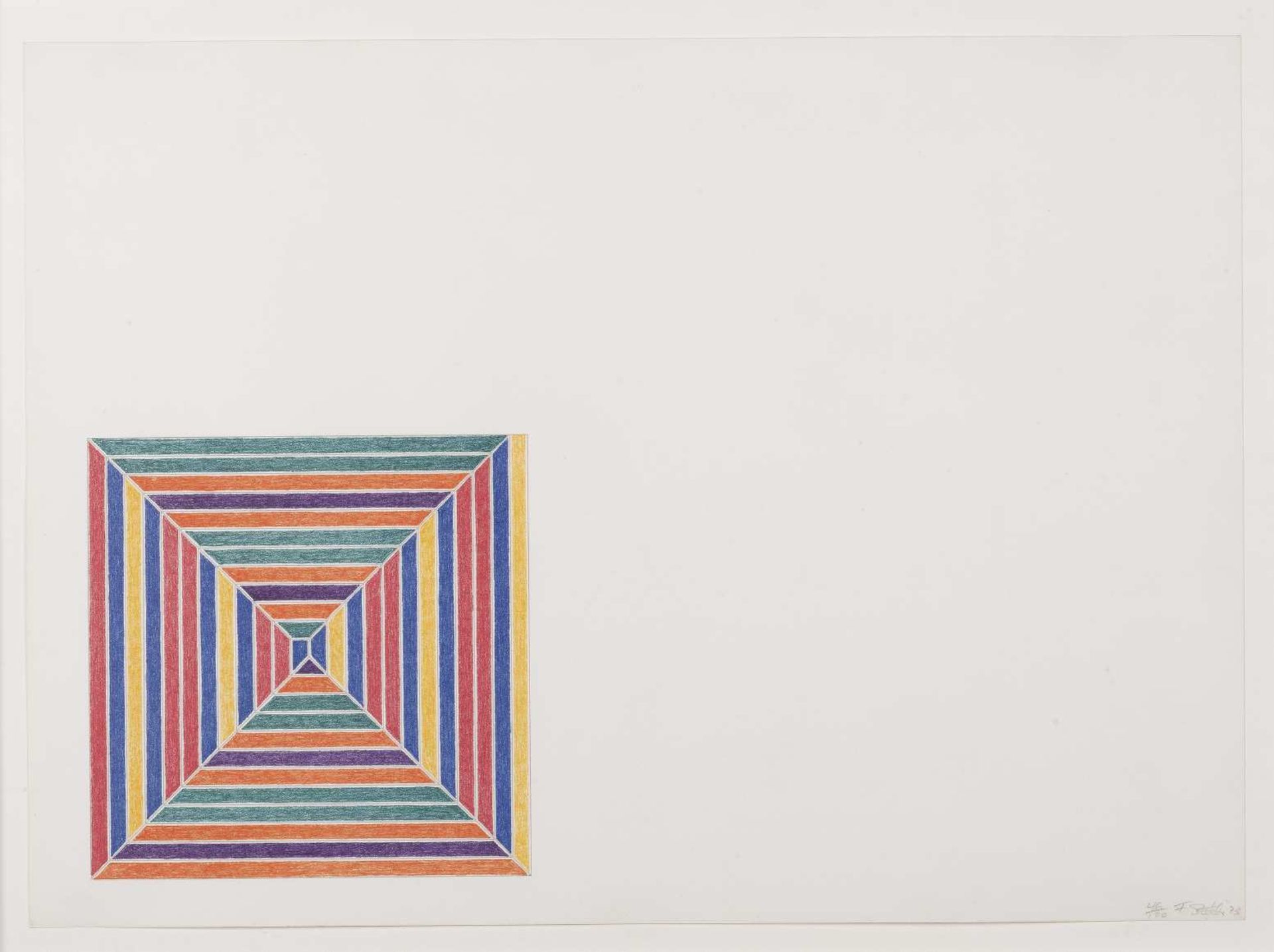 FRANK STELLA (né en 1936) <