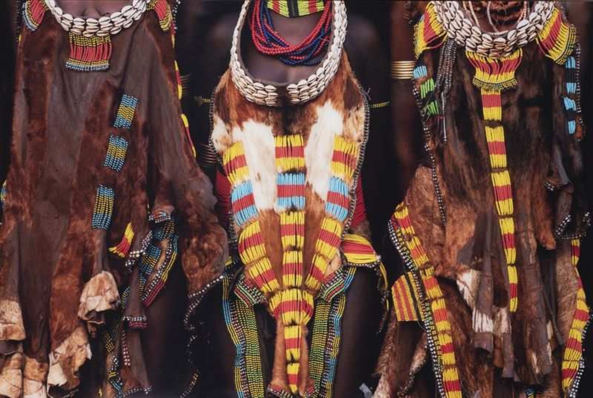 BENOIT FERON (né en 1962) African skin’s, 2010 Photographie en couleur montée sur diasec Kleurenfoto