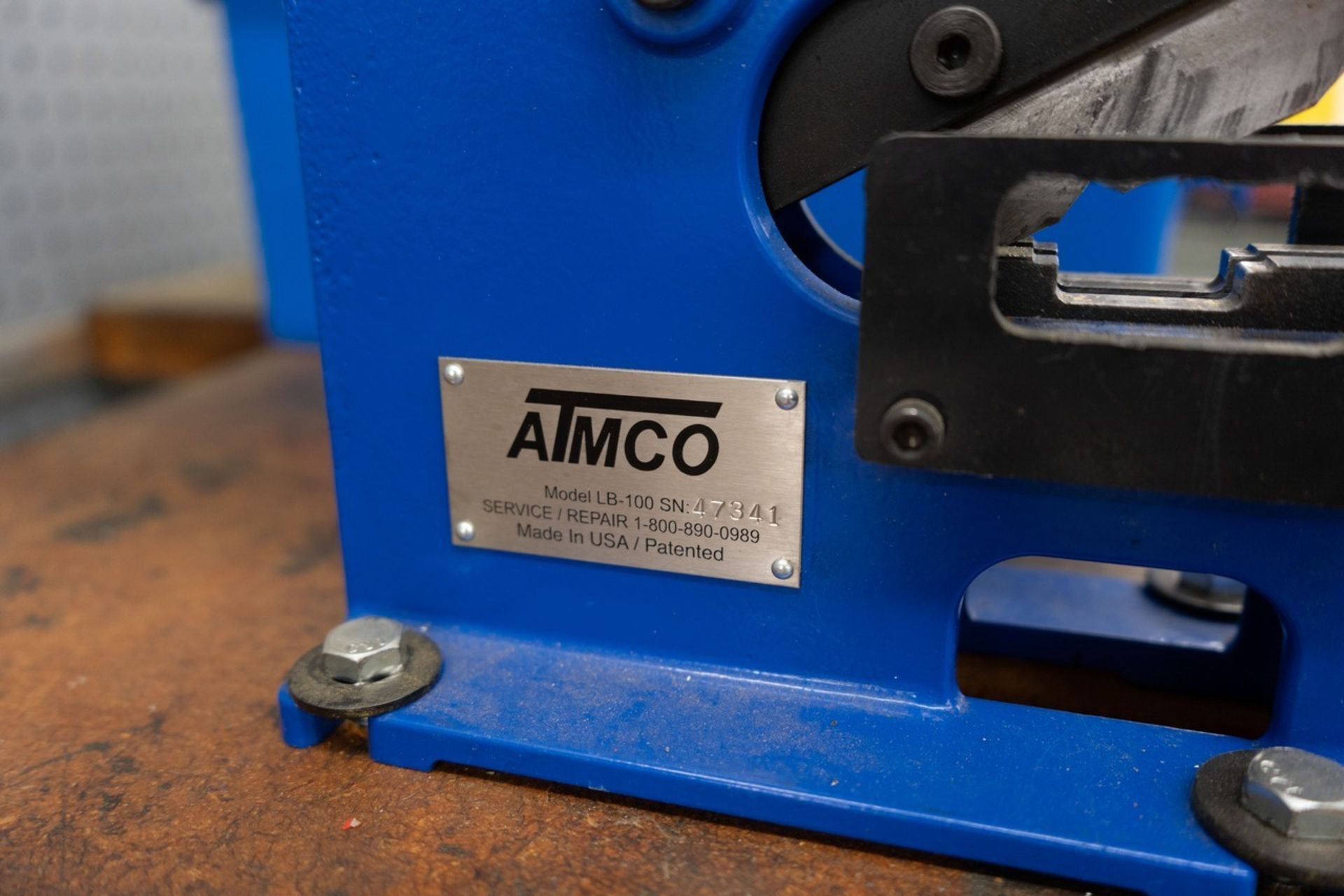 Atmco Model LB-100 DIN Rail Cutter w/ Work Table - Image 2 of 2