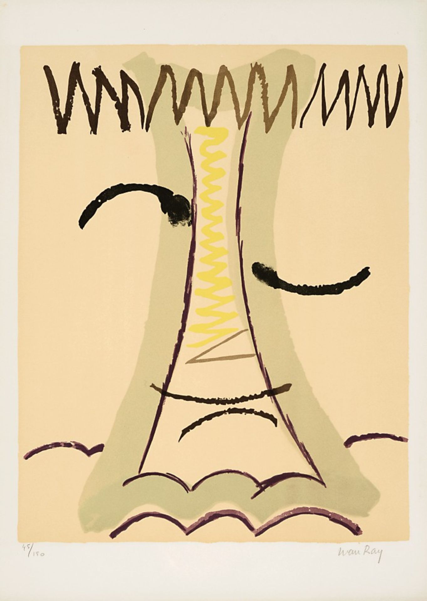 Man Ray (Emmanuel Radnitzky)1890 Philadelphia - 1976 Parisaus: L'Origine de l'Espace