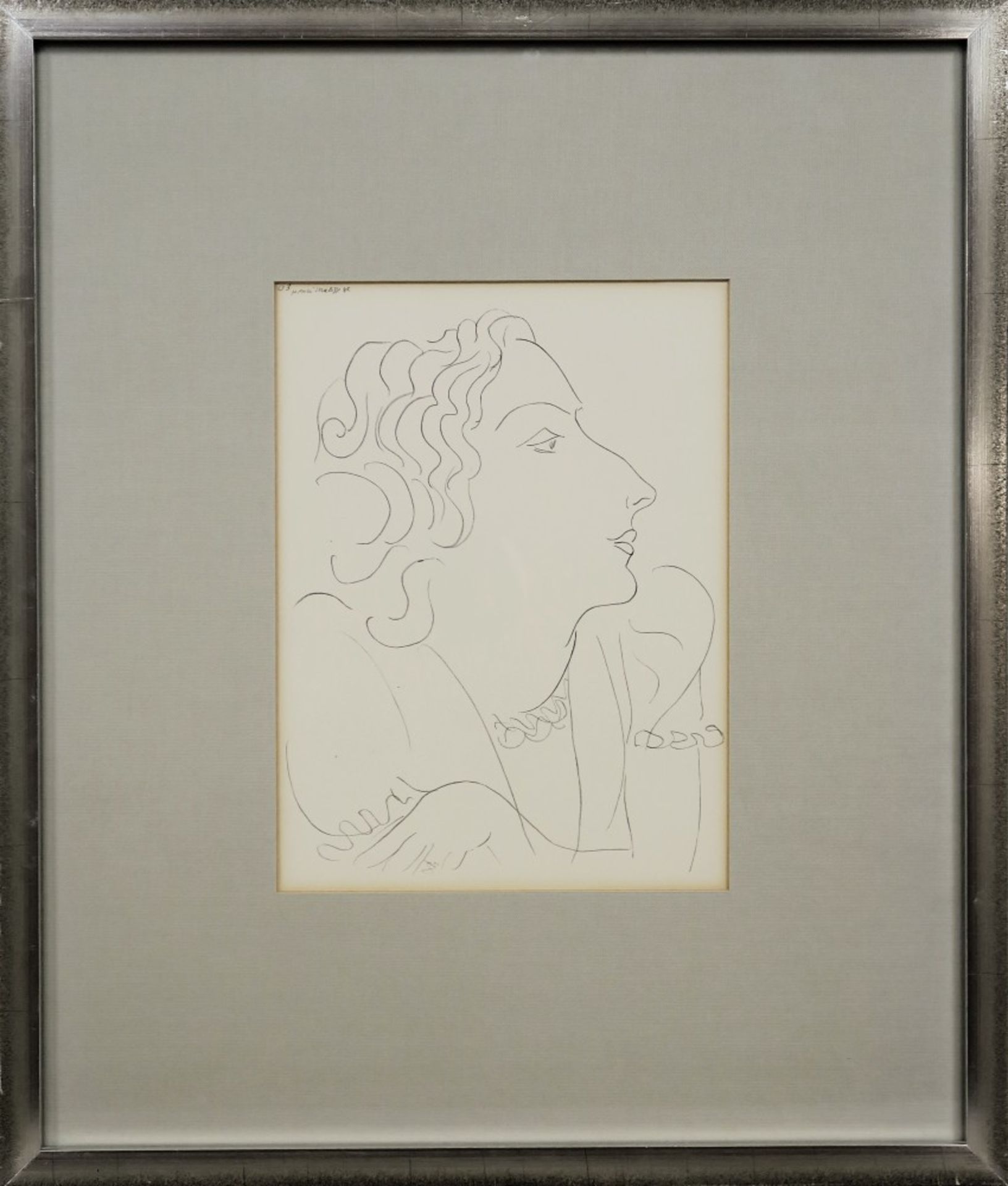 Matisse, Henri1869 Le Cateau-Cambrésis - 1954 Nizza, nachFemme au foulard / Frauenko - Image 3 of 3