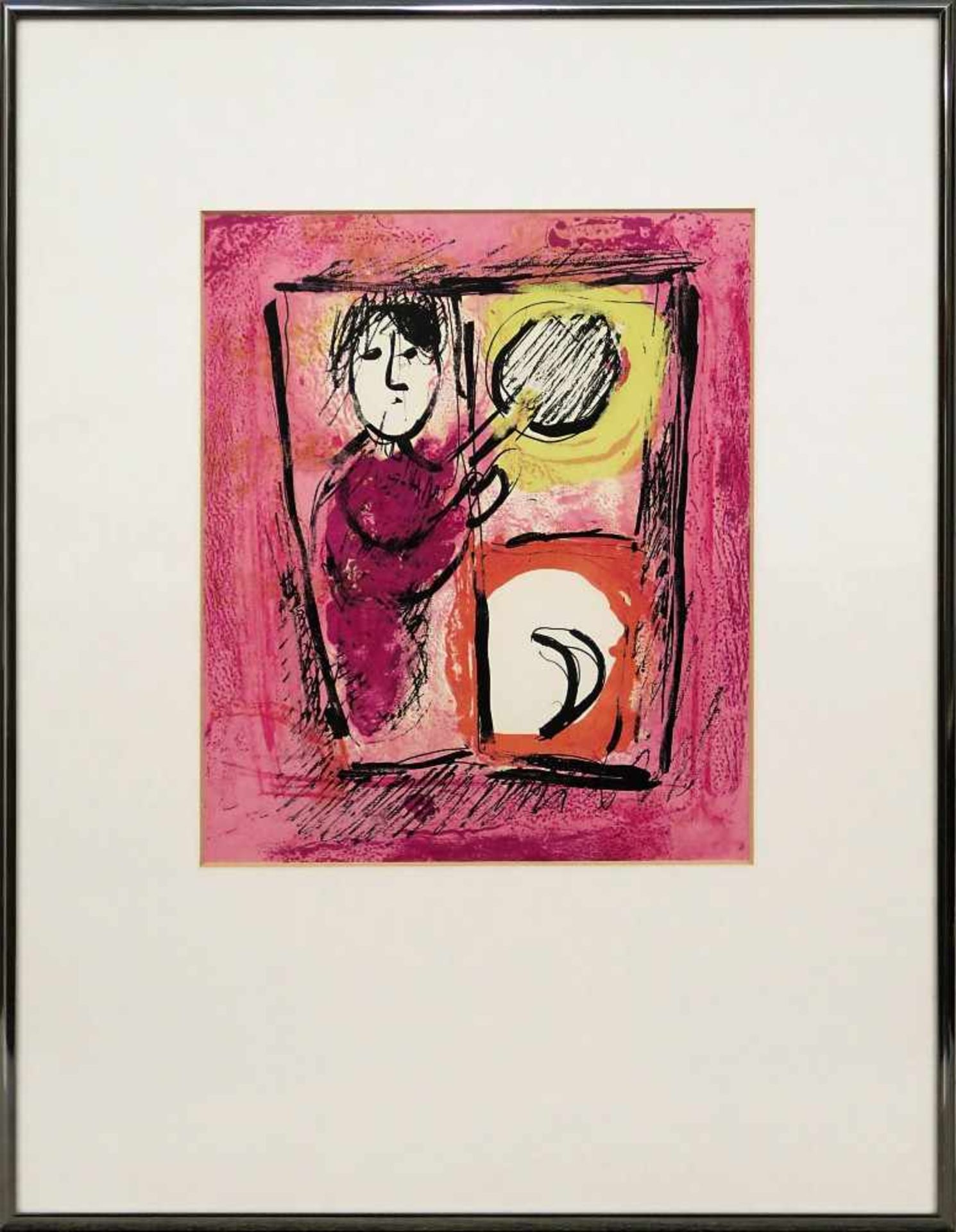 Chagall, Marc1887 Vicebsk - 1985 St-Paul-de-VenceDas FensterFarblithographie (Ti