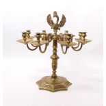 Brass candlesticks