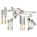 Extensive cutlery for 12 persons