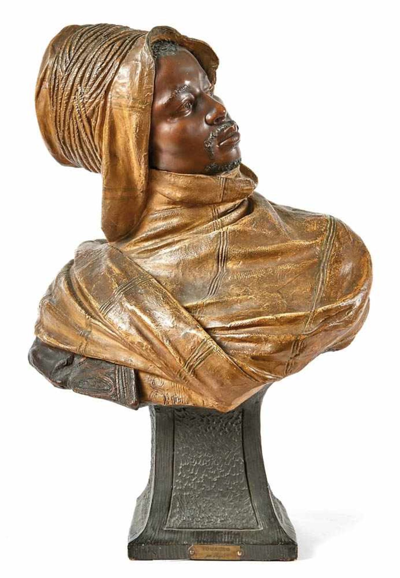 Large bust of a Tuareg ''Le Bédouin''<