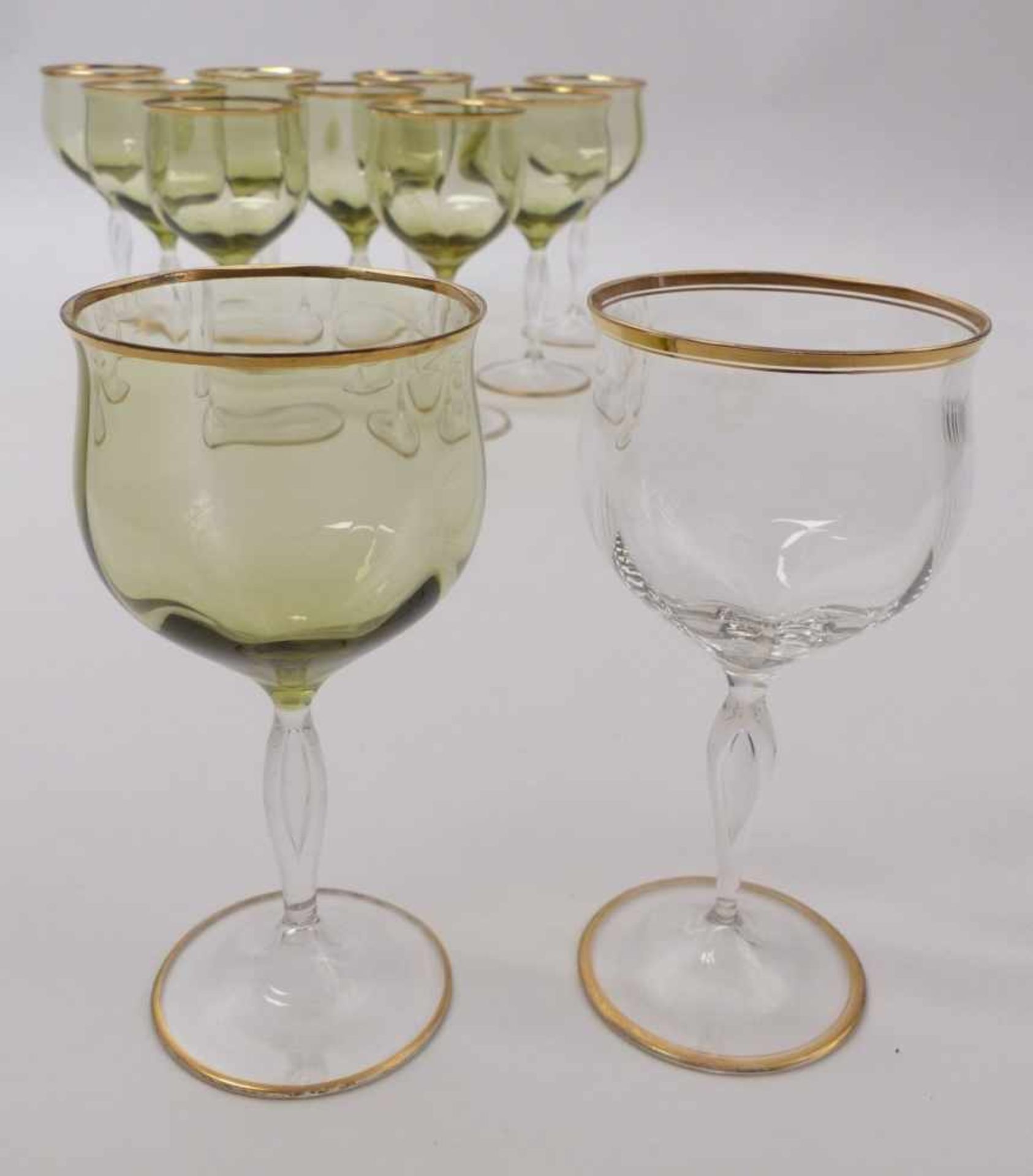 Eleven wine or aperitif glasses - Bild 3 aus 3