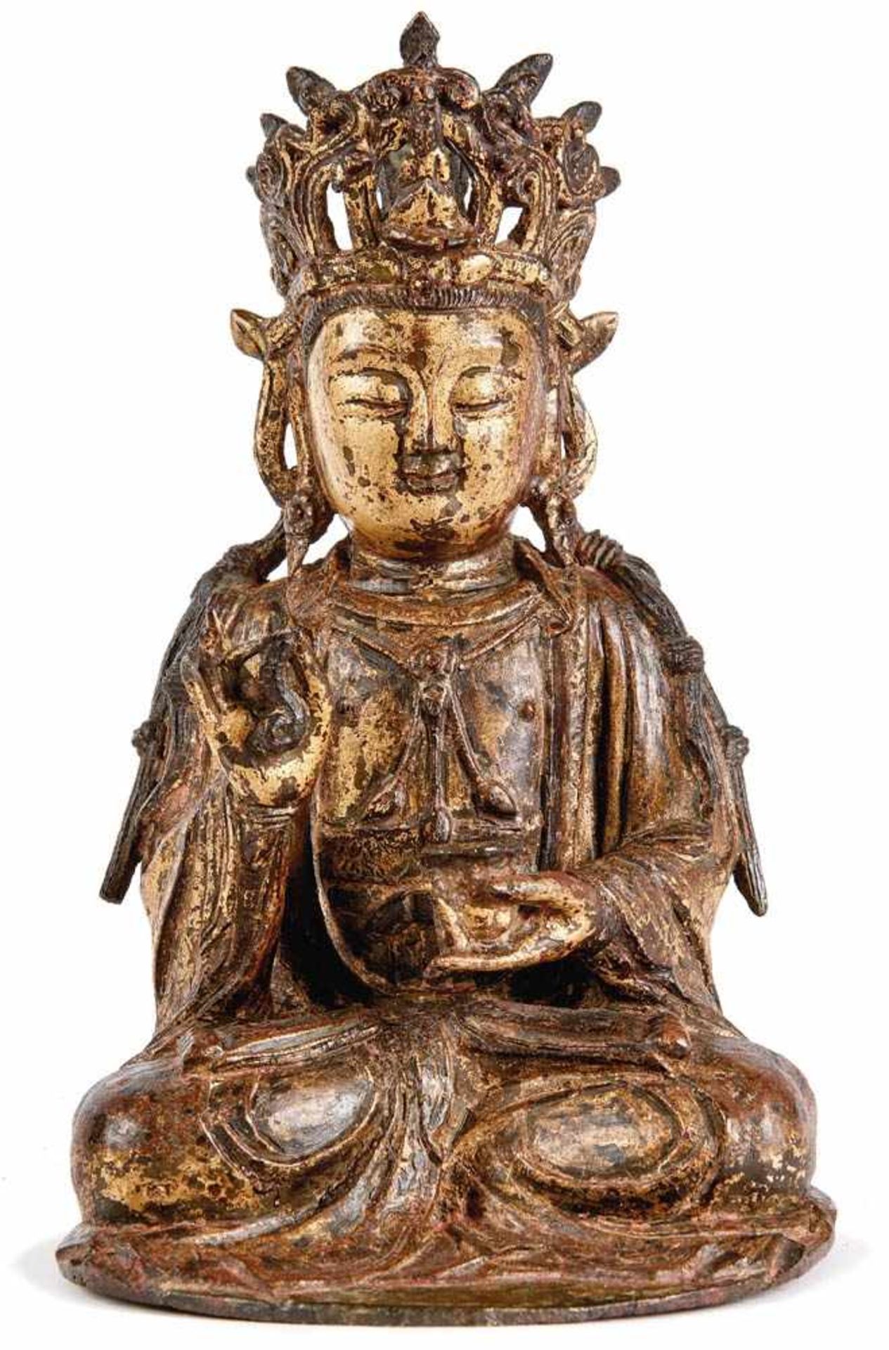 Sitting Bodhisattva Guanyin