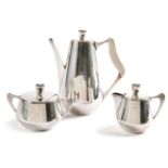 Threepart coffee set