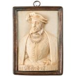 Ivory portrait of King Henry II