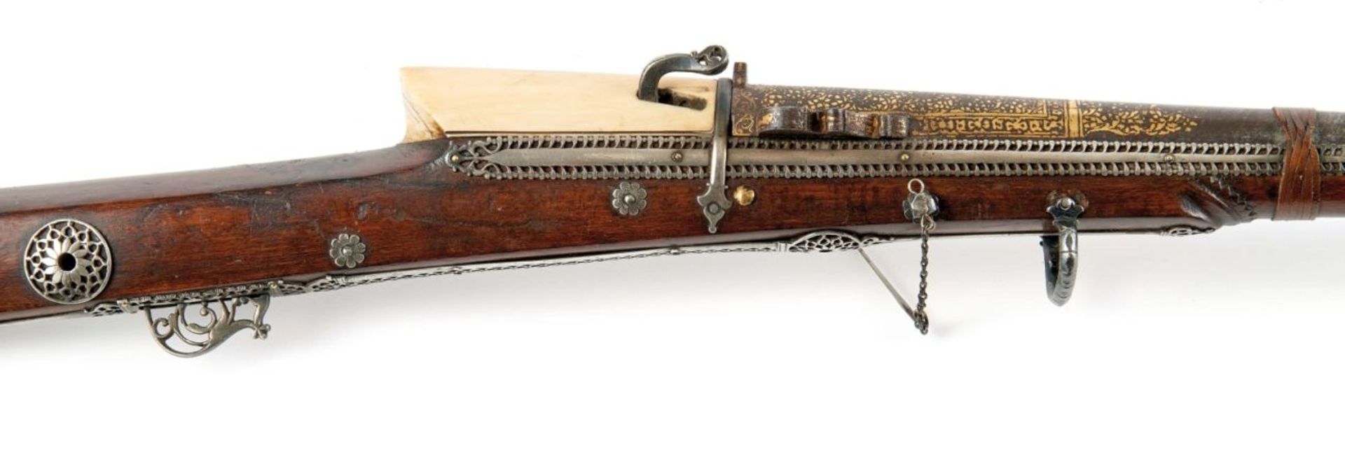 Rare matchlock rifle - Image 2 of 2