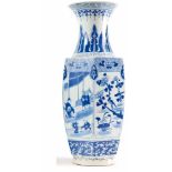 Blue and white Vase
