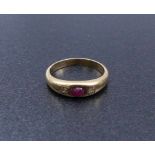 Ruby Diamond Ring