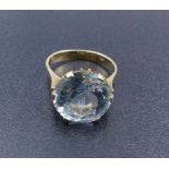 Aquamarine ring