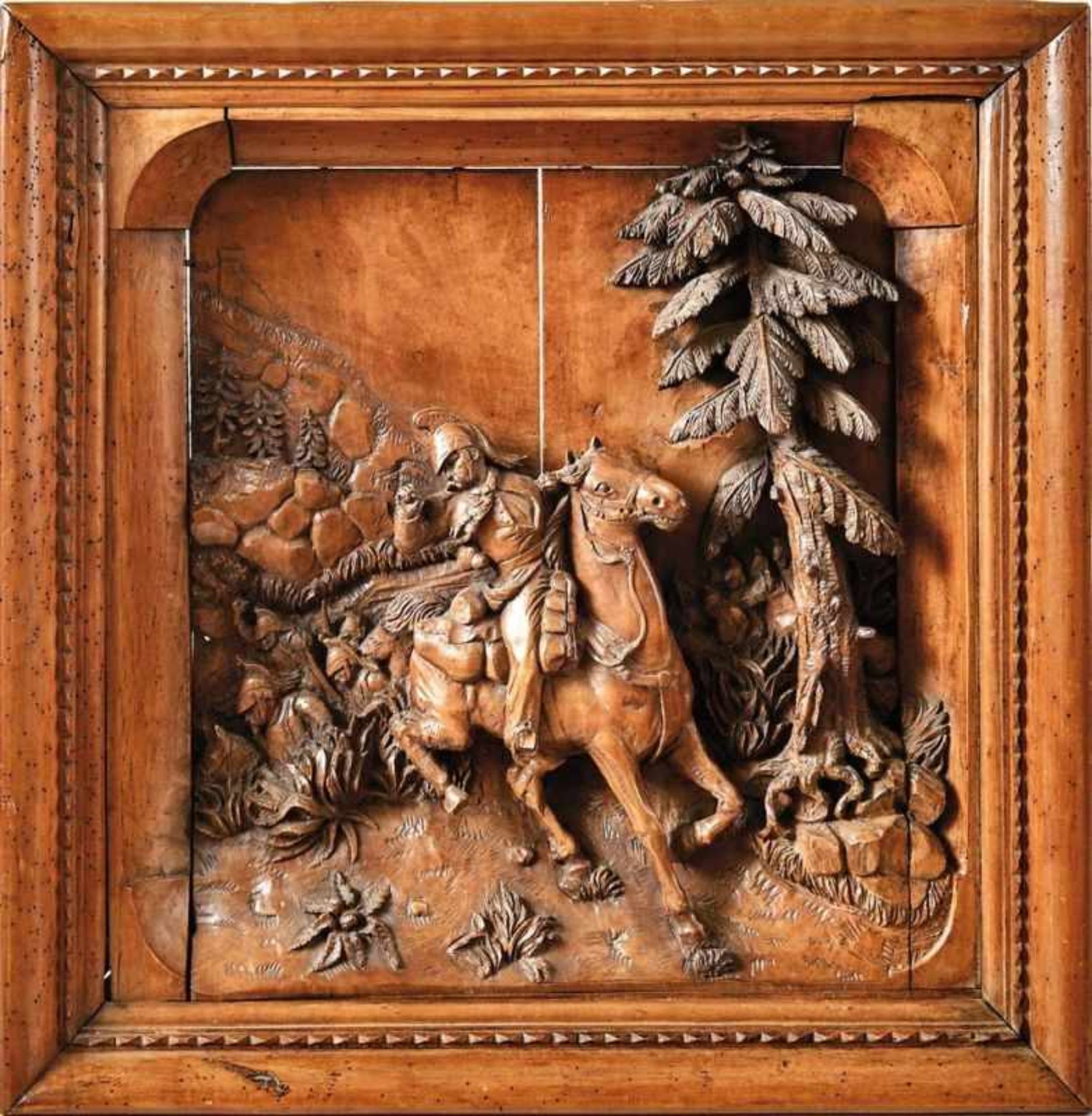 Carved picture