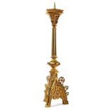 Neo-Gothic altar candlestick