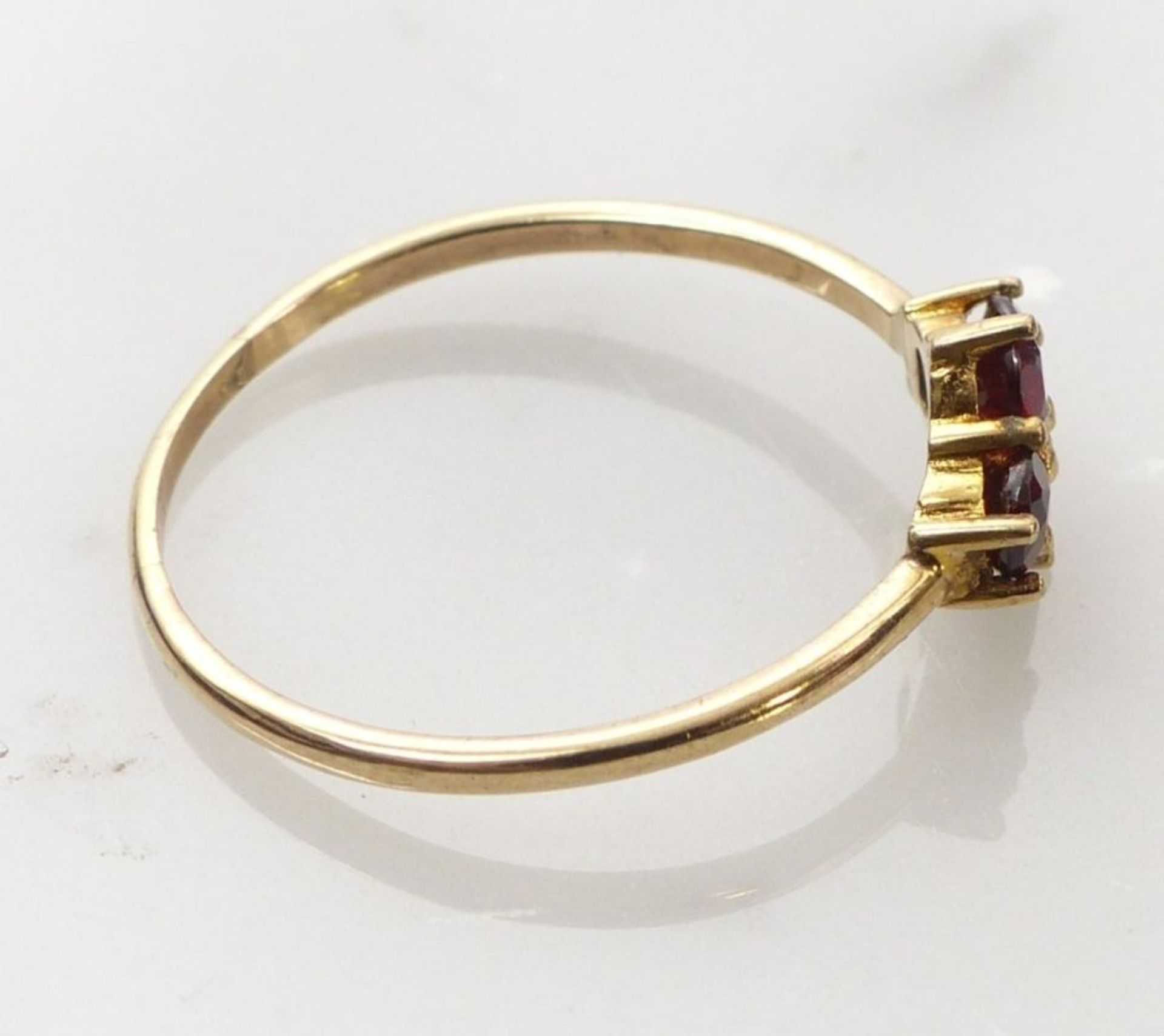 Garnet ring - Image 2 of 3