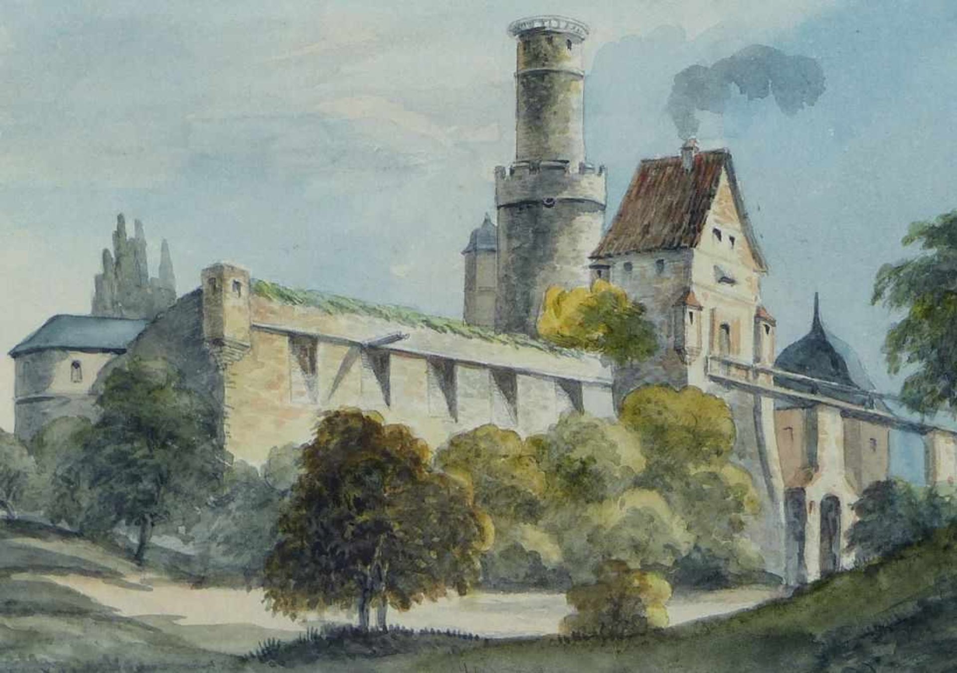 View of the Altenburg in Bamberg from northwest - Bild 3 aus 3