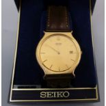 Seiko men's wristwatch