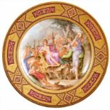 Plate with ''Triumph of Bacchus''