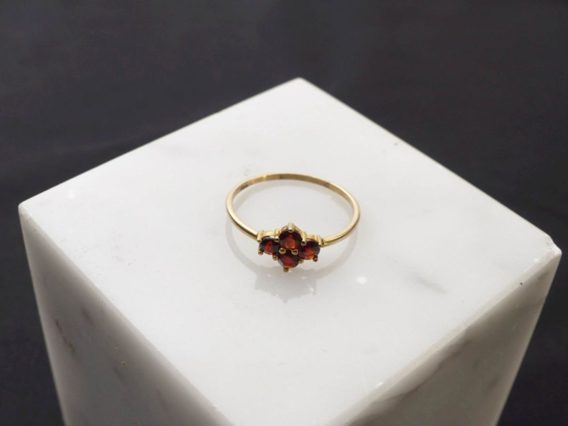 Garnet ring - Image 3 of 3