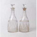 Pair of Empire-bottles