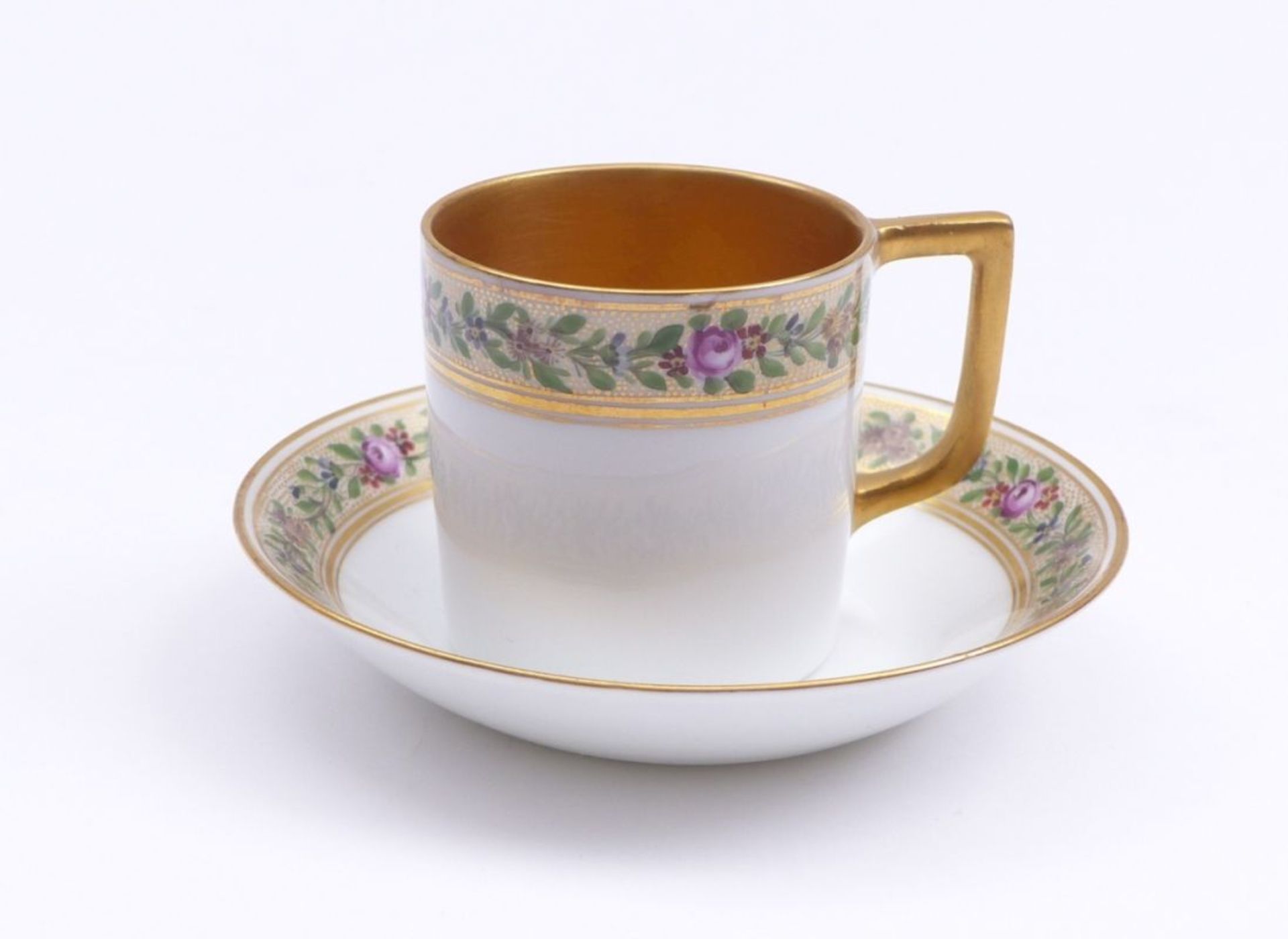 Mocca cup and saucer