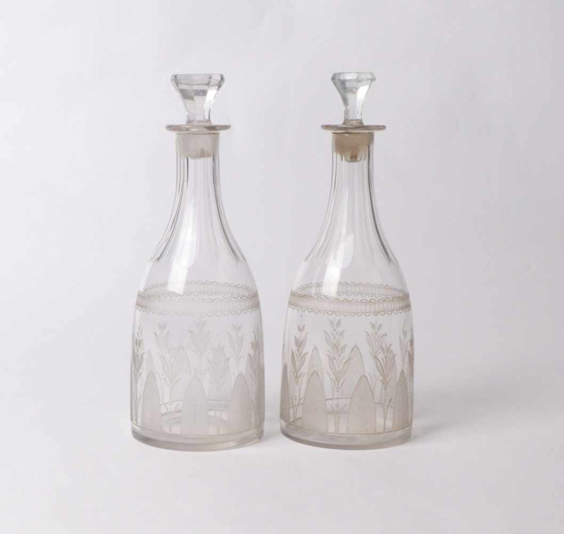 Pair of Empire-bottles - Bild 2 aus 3