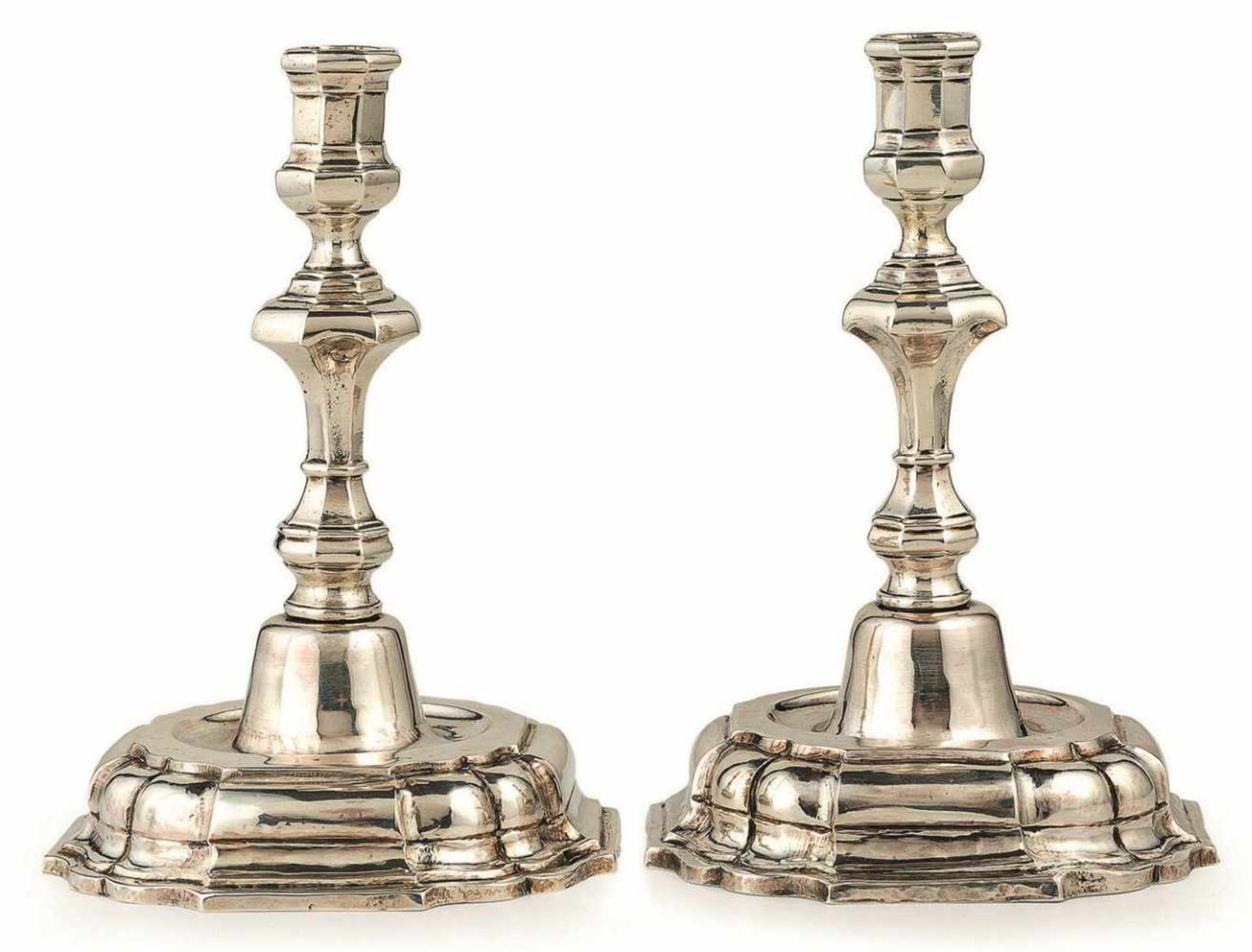 Pair of spanish candelabra