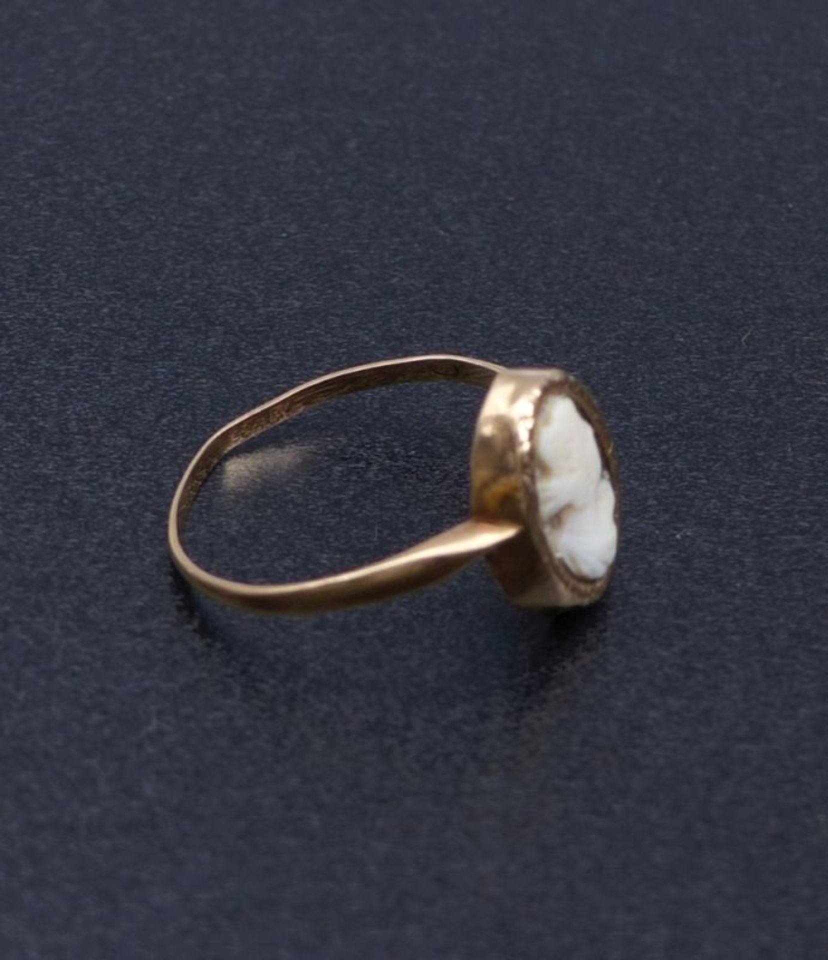 Ring with cameo - Image 2 of 3