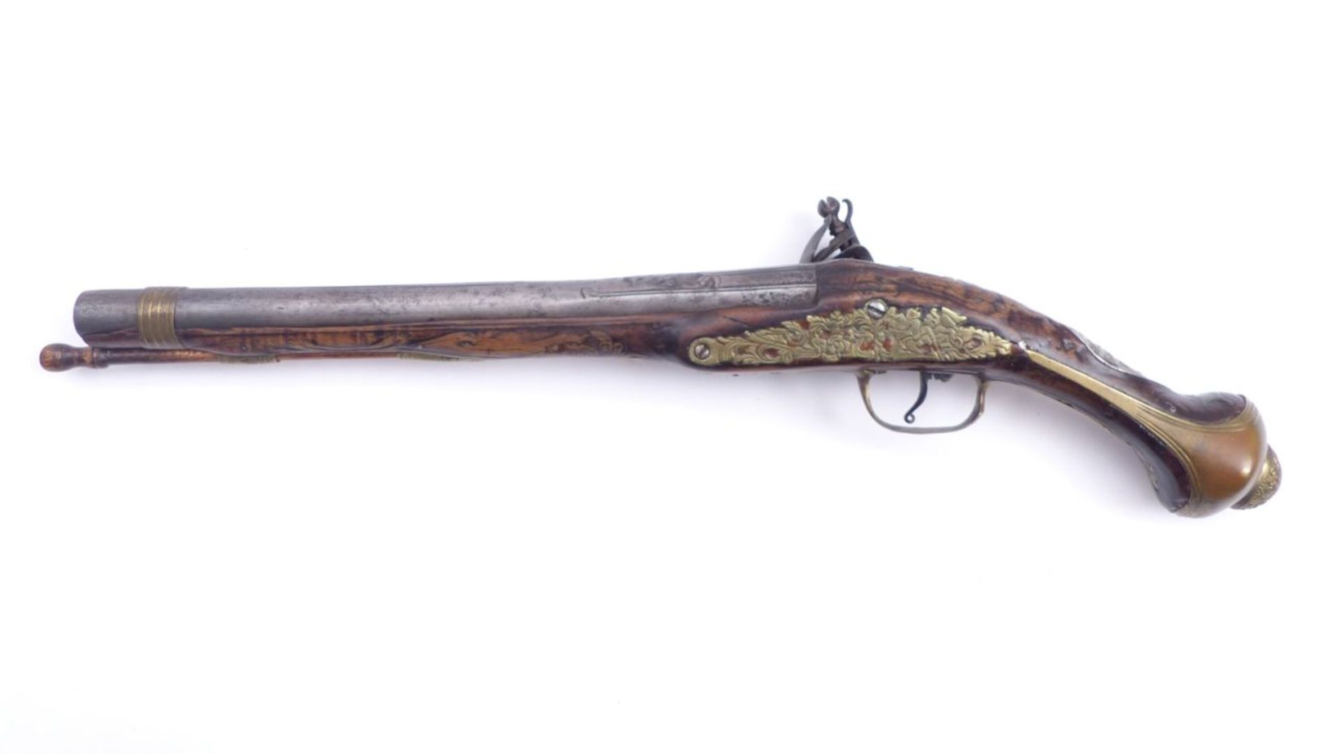 Long flintlock pistol - Image 3 of 4