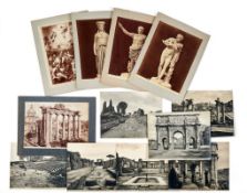 Fratelli Alinari13 Fotografien mit ItalienansichtenItalien, 2. H. 19. Jh. 4 Skulpturen und ein