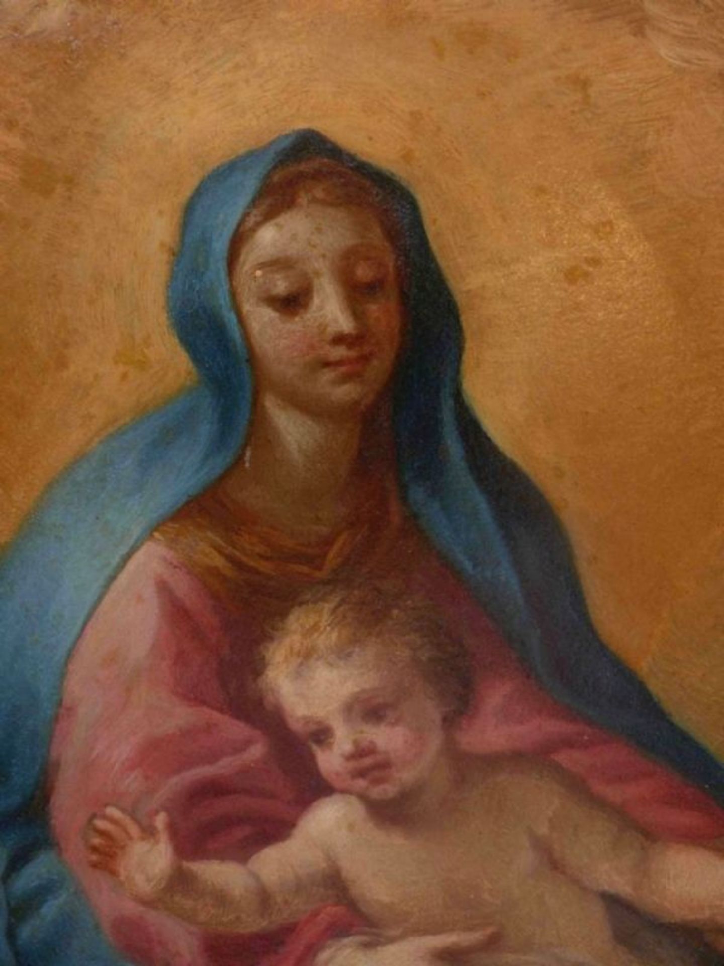 Sirani, Elisabetta - Umkreis derMadonna mit zwei HeiligenBologneser Schule nach 1700. Die heiligen - Bild 8 aus 12