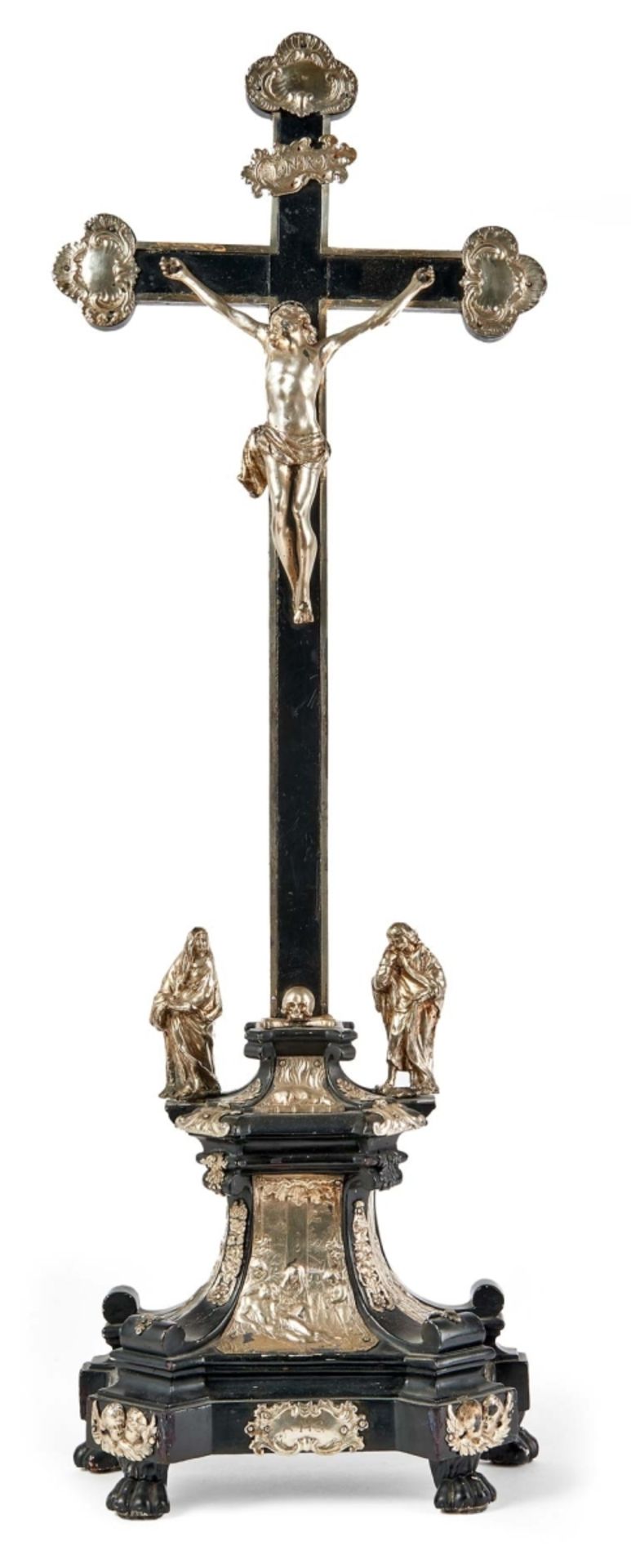 Barockes KruzifixWohl Köln, 1. H. 18. Jh.Evtl. Johann Justorf (erw. 1705-12) oder Jacob Jeanimet (