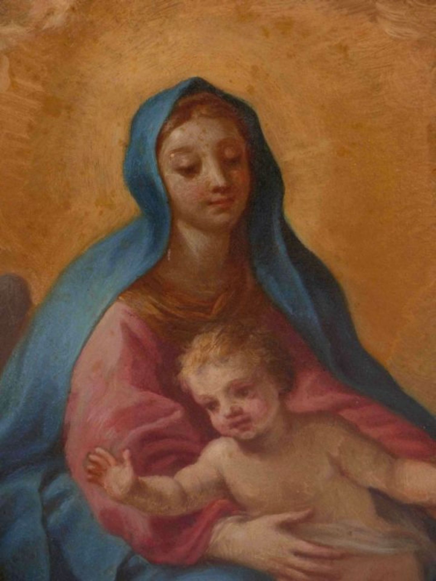 Sirani, Elisabetta - Umkreis derMadonna mit zwei HeiligenBologneser Schule nach 1700. Die heiligen - Bild 4 aus 12