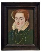 Bildnis der Maria Stuart, Königin von SchottlandPortraitmaler des 16./17. JahrhundertsÖl/