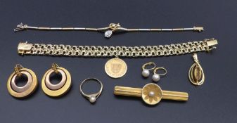 Konvolut Goldschmuck