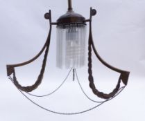 Jugendstil-Deckenlampe