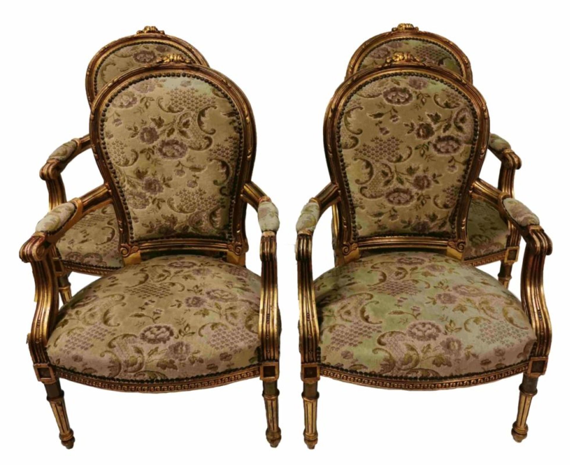 Sitzgruppe im Louis-XV-Stil - Bild 2 aus 3