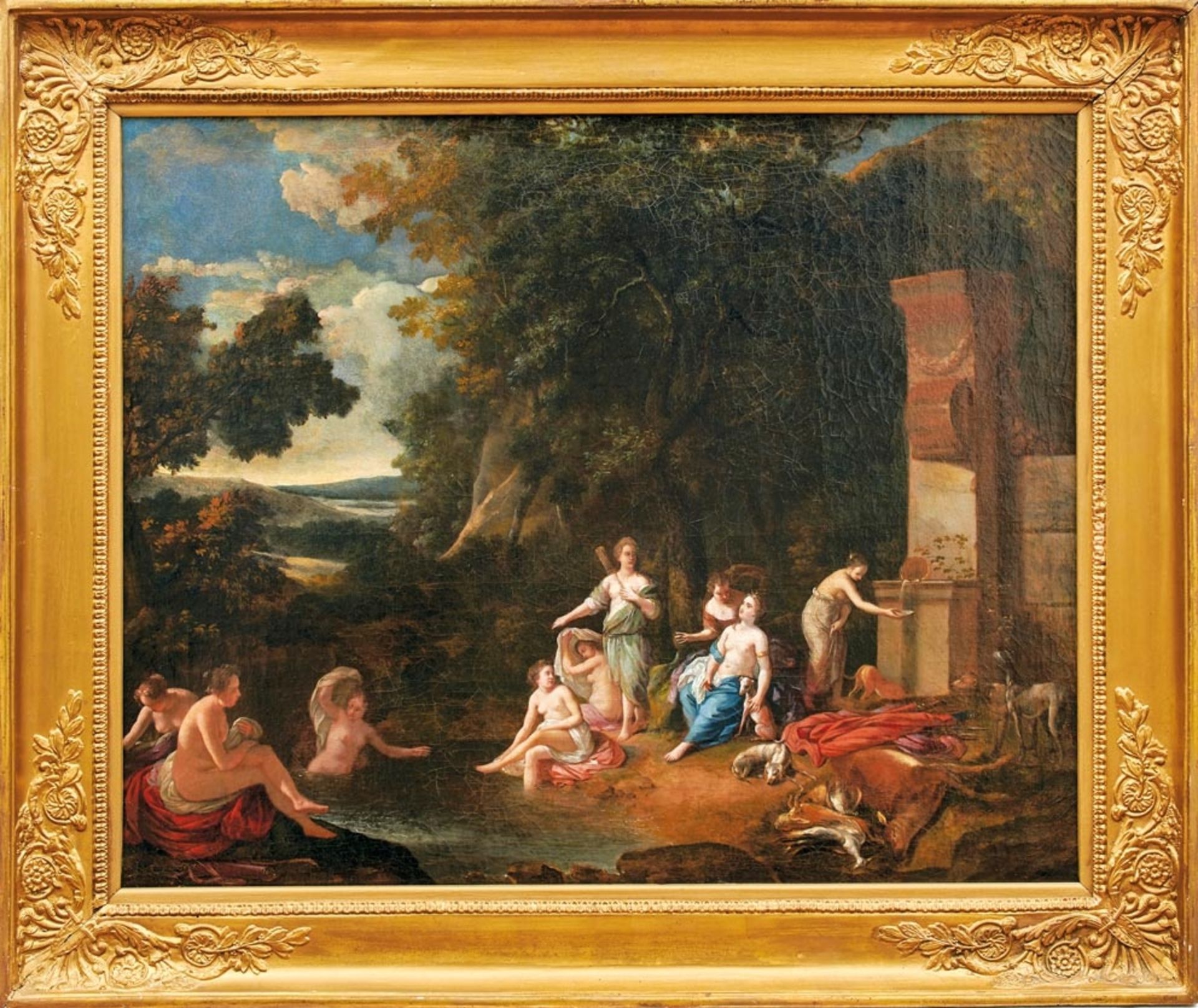 Diana und ihre Gefährtinnen beim Bade - Image 2 of 2