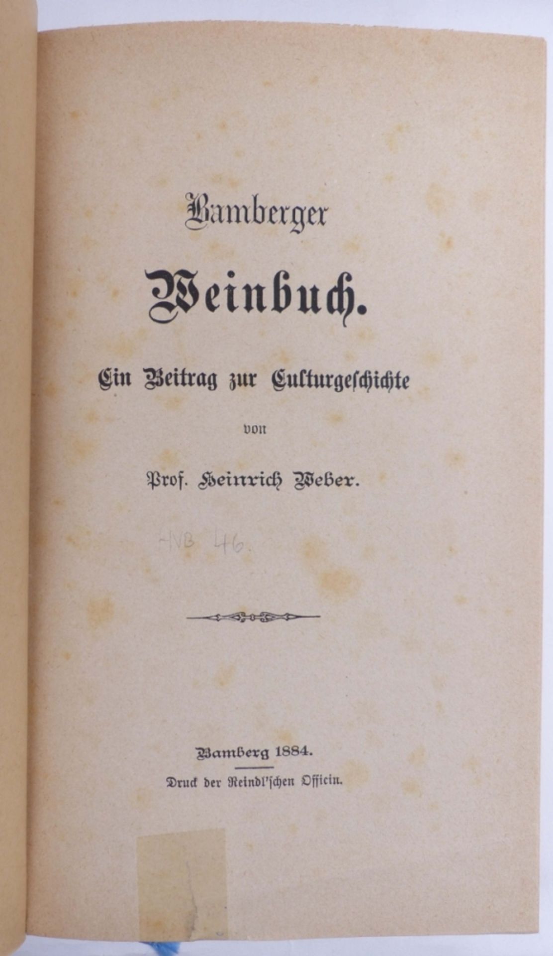 Konvolut von 10 Büchern zum Thema Bamberg - Image 3 of 7