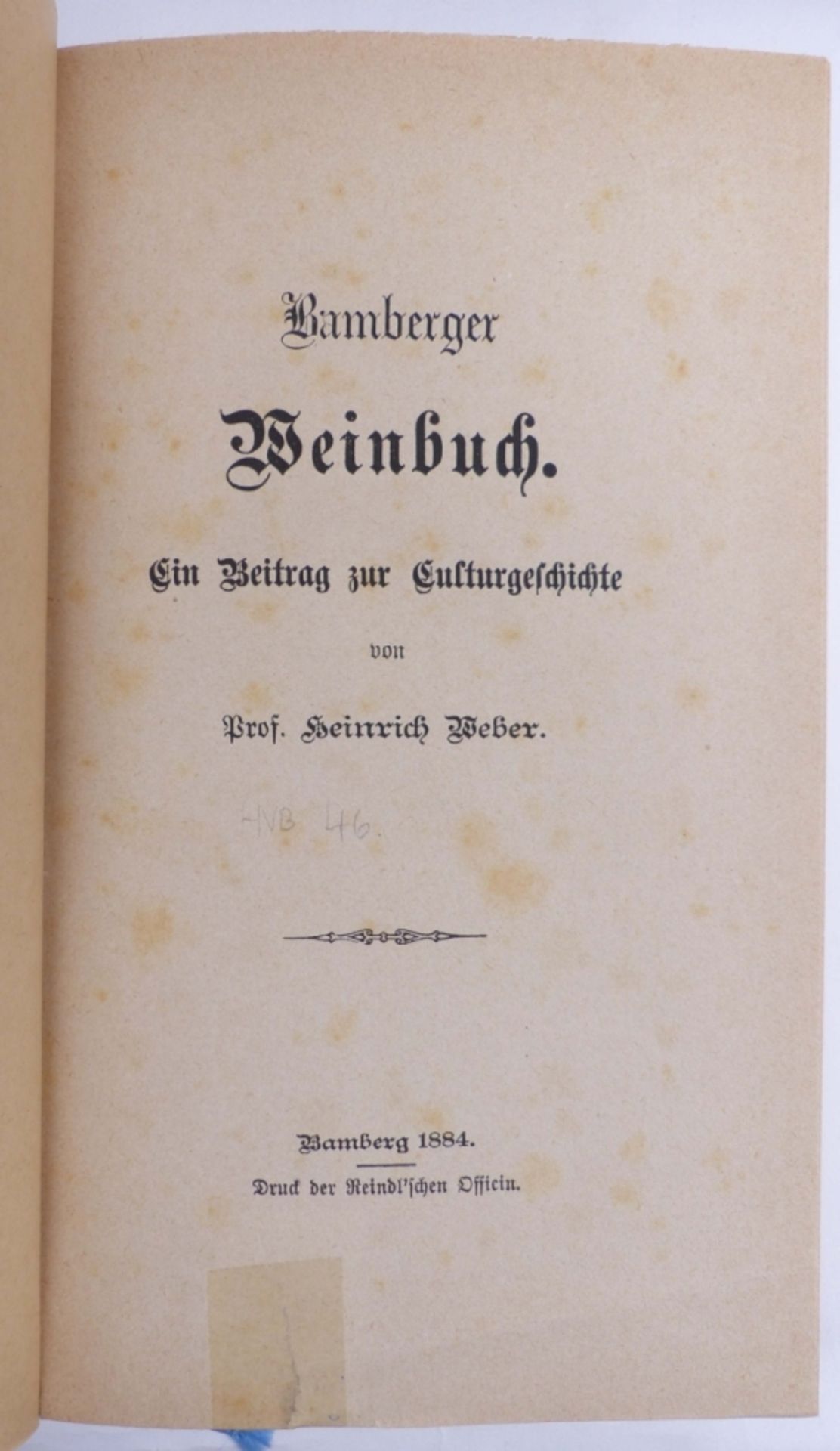 Konvolut von 10 Büchern zum Thema Bamberg - Bild 3 aus 7