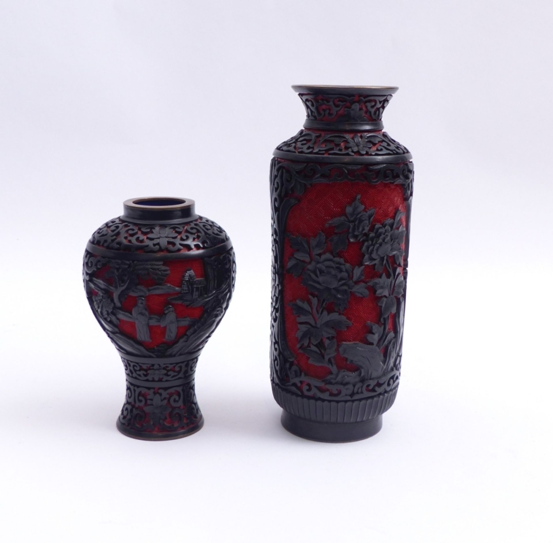 Zwei Vasen - Image 2 of 3