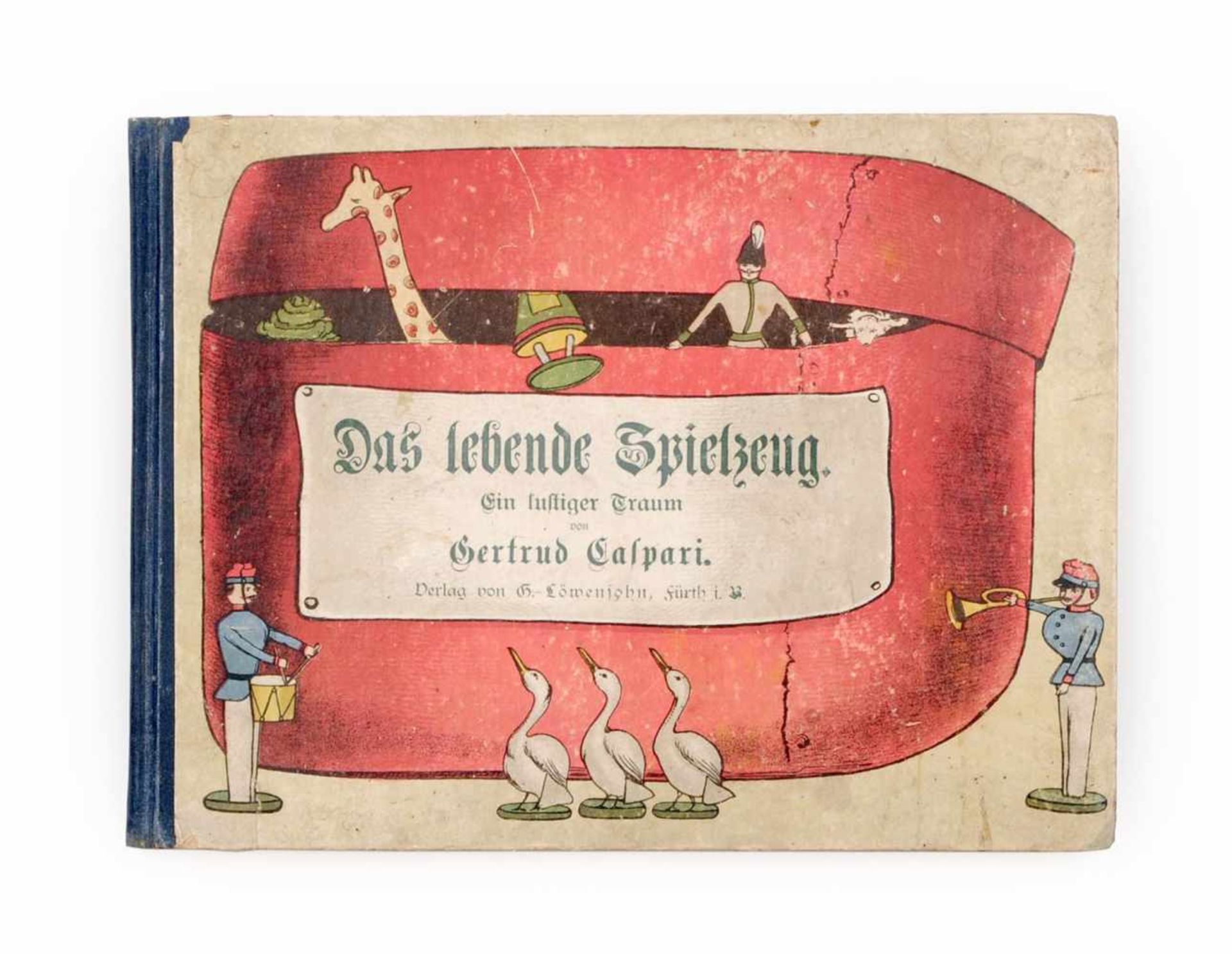 Gertrud Caspari "Das lebende Spielzeug. Ein lustiger Traum". Um 1905.