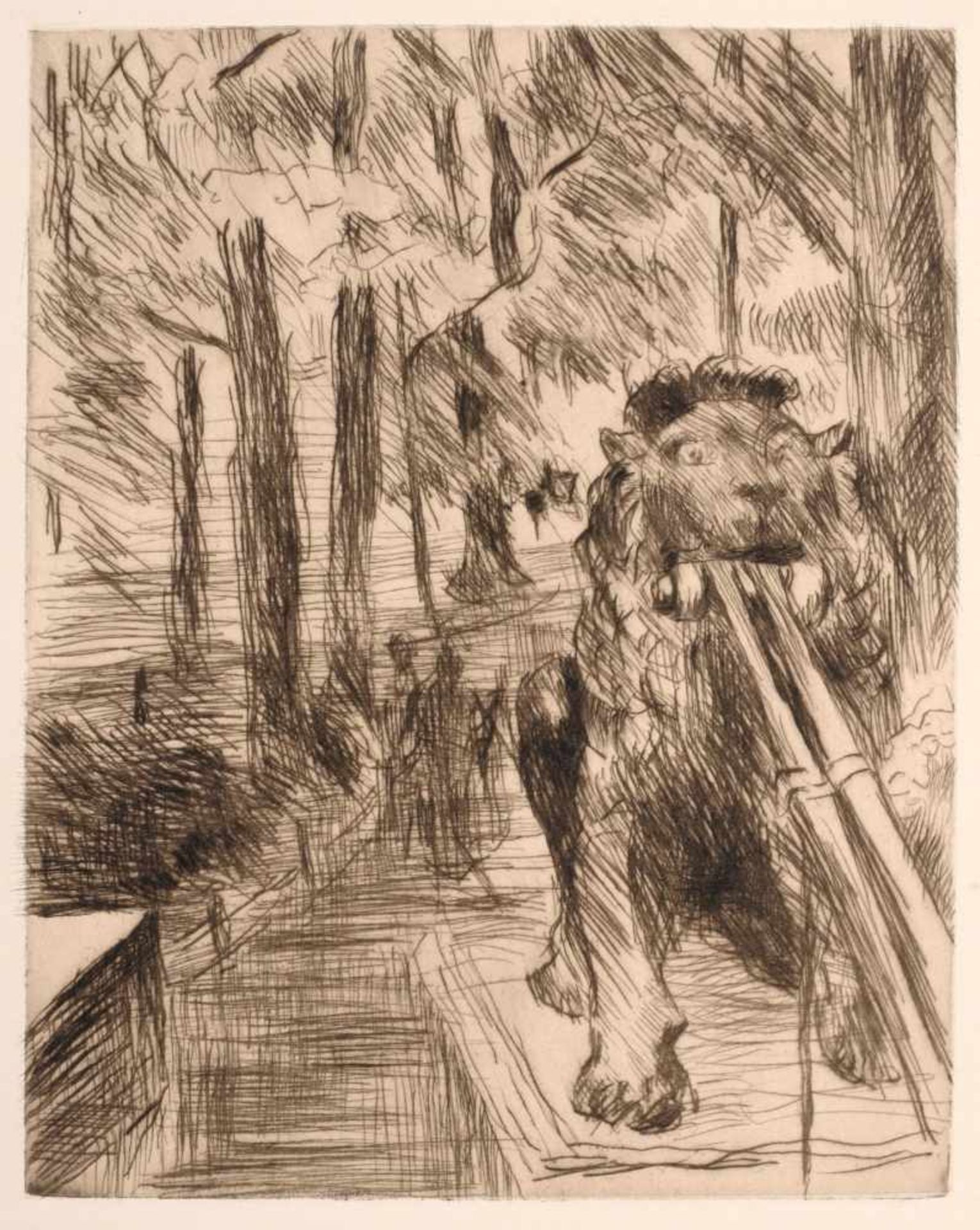 Lovis Corinth "Löwenbrücke". 1919.<b