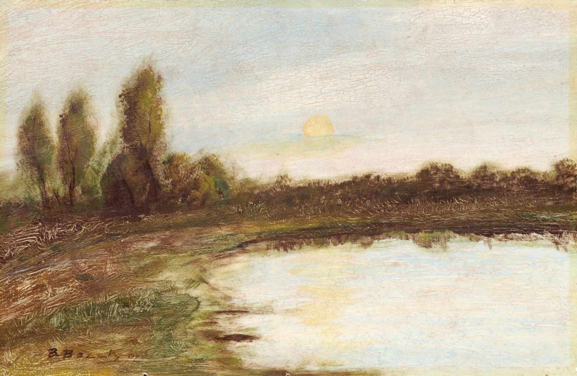 Bartolomeo Bezzi, Landschaft. 1902.