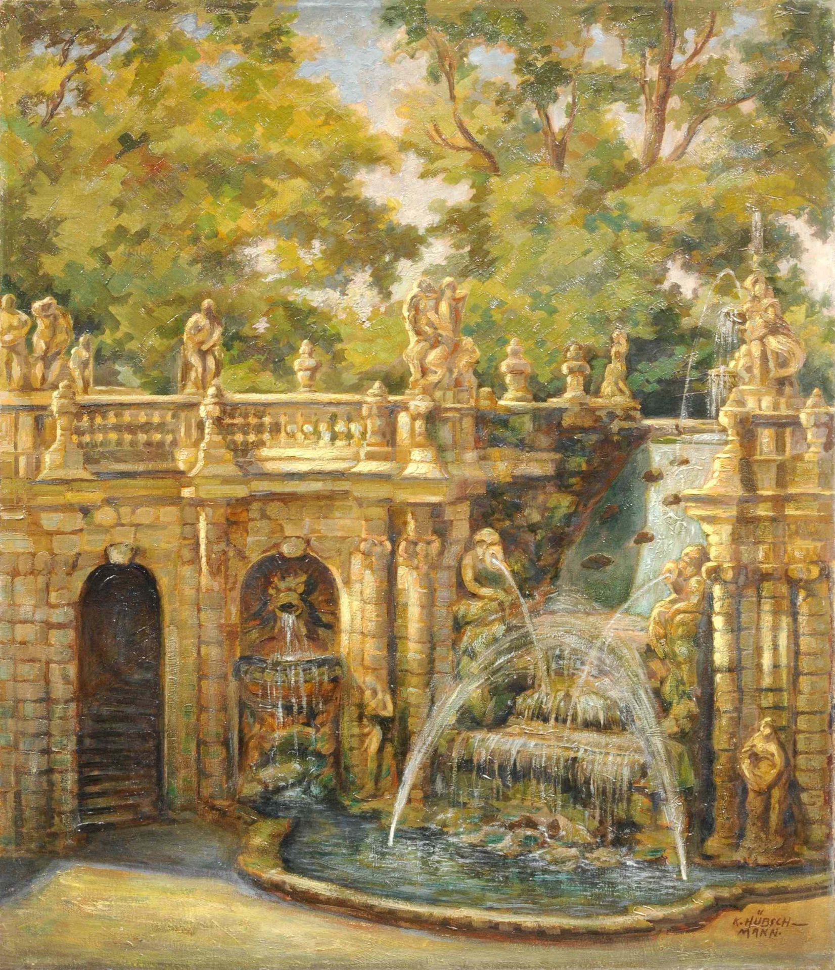 Karl Hübschmann "Zwinger". 1920er Jahre.