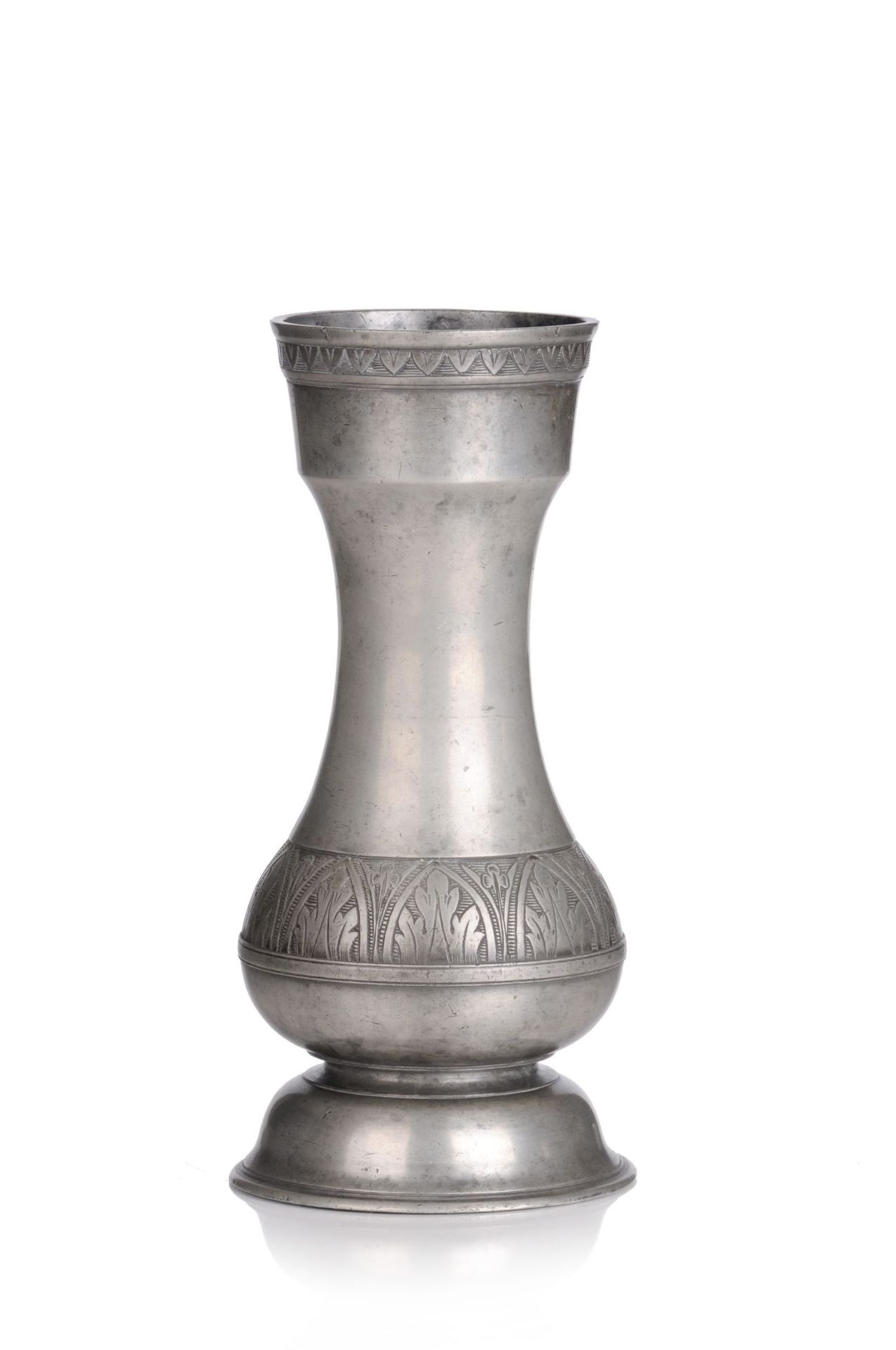 Spätklassizistische Vase. C. (wohl Conrad Johann Matthias) Gottespfennig (Gottespfenning), - Bild 2 aus 3